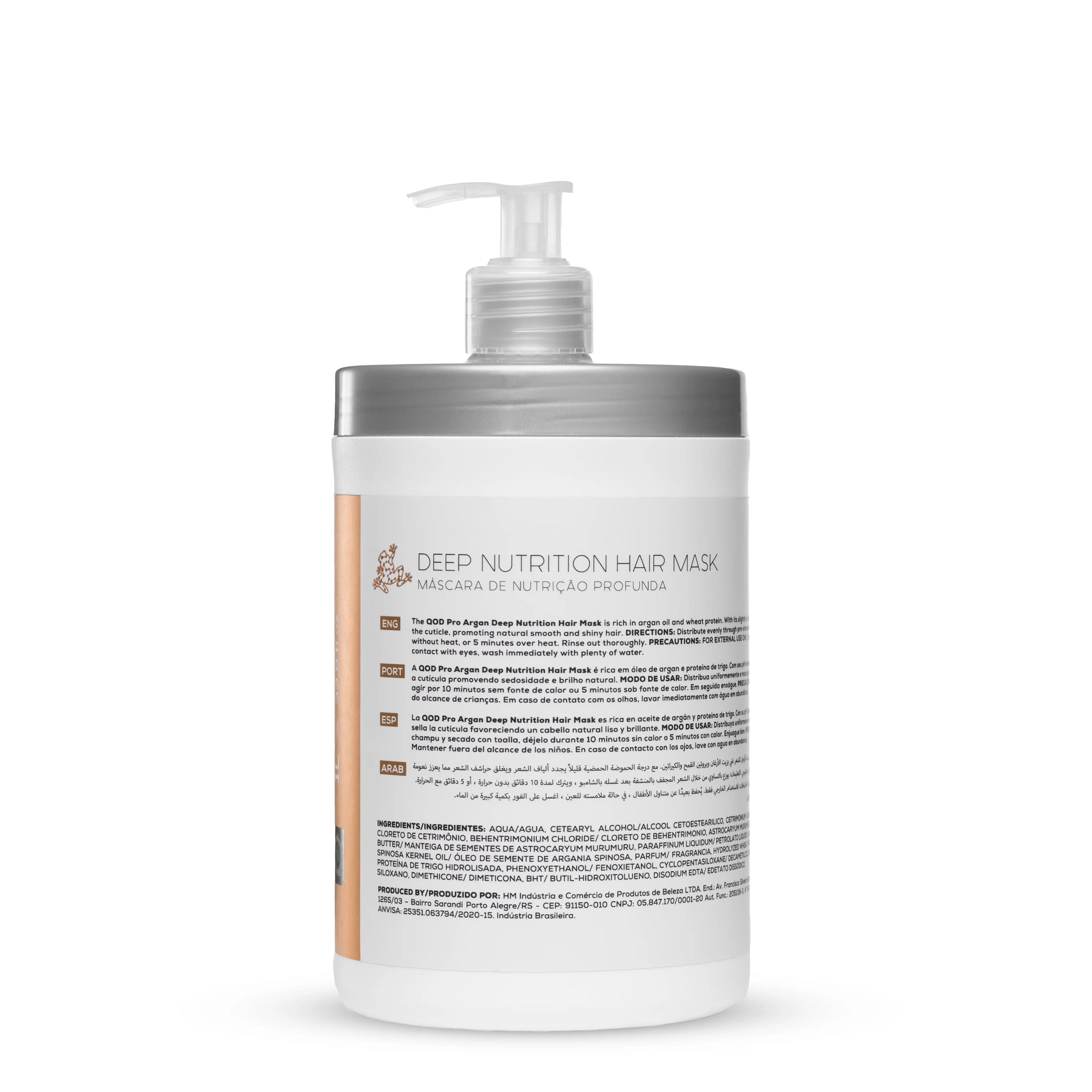 QOD Pro - Argan Hair Mask 1000ml - Intensive Treatment