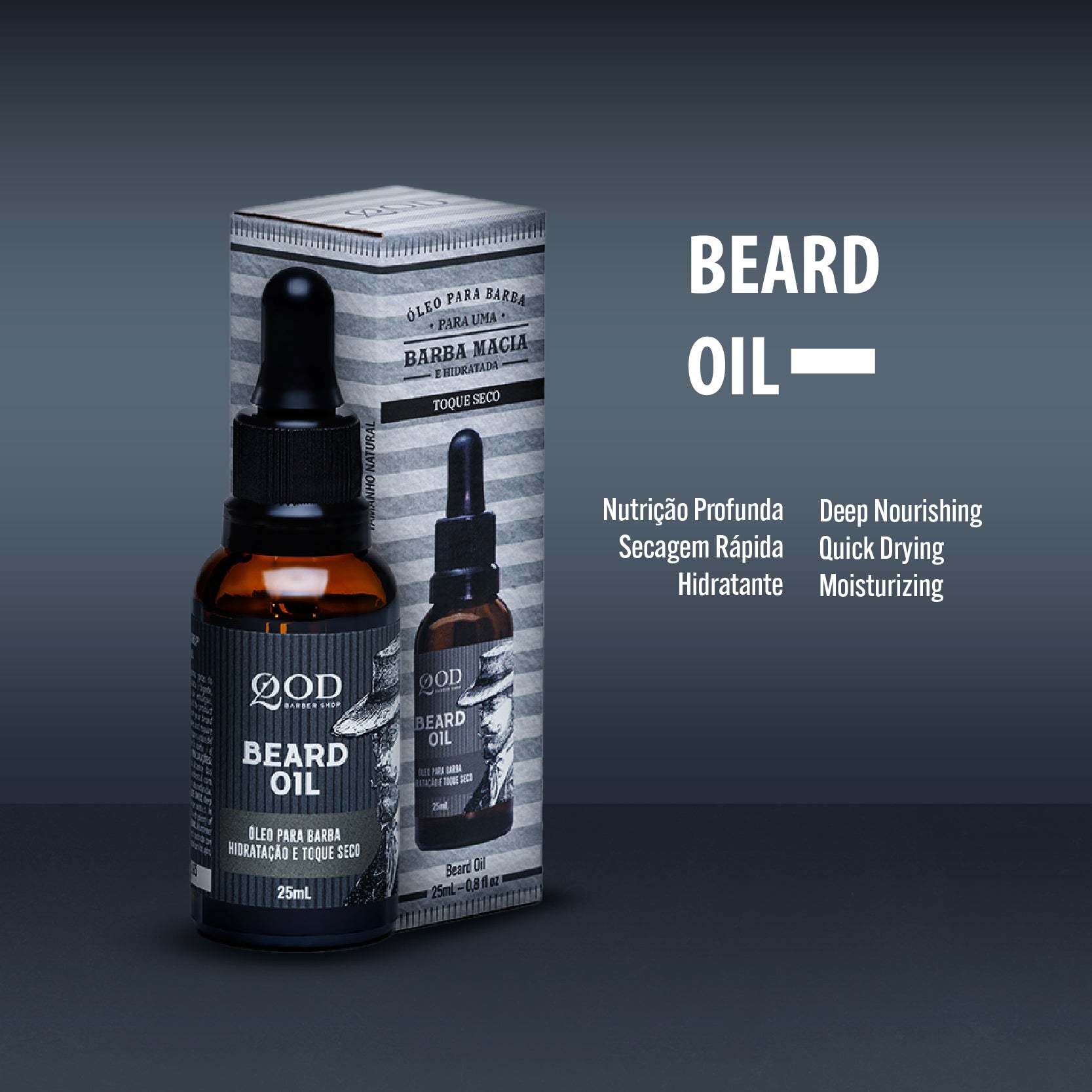 QOD Barber Shop - Moisturizing Beard Oil 25ml