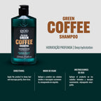 QOD Barber Shop - Green Coffee Shampoo 220ml