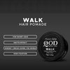 QOD Barber Shop - Walk Hair Pomade 70g - Medium Hold - Matte Effect