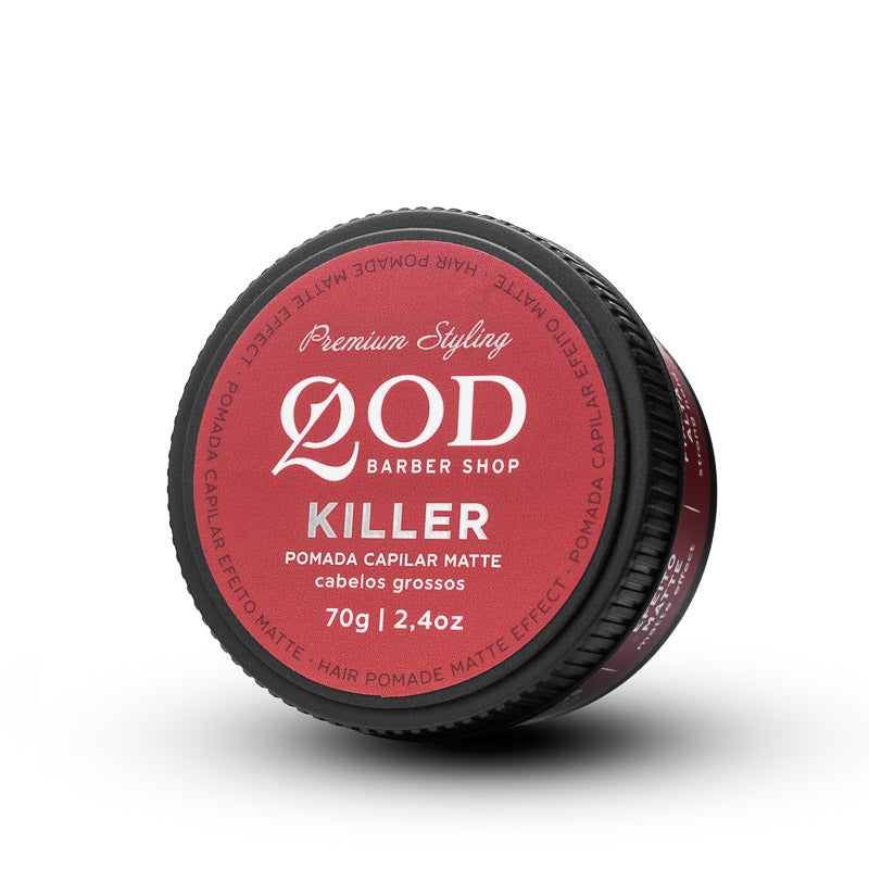QOD Barber Shop - Killer Hair Pomade 70g - Strong Hold - Matte Effect