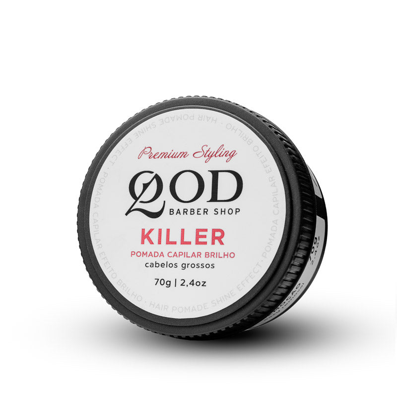 QOD Barber Shop - Killer Hair Pomade 70g - Strong Hold - Shine Effect