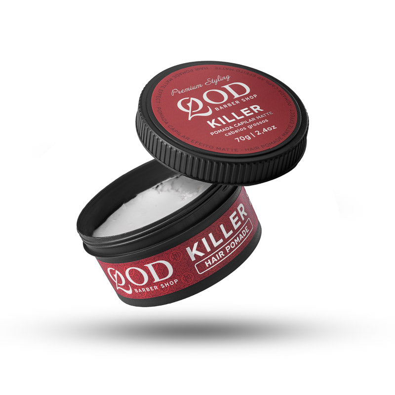 QOD Barber Shop - Killer Hair Pomade 70g - Strong Hold - Matte Effect