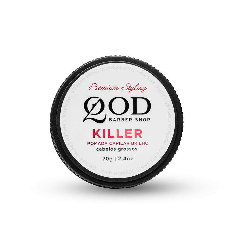 QOD Barber Shop - Killer Hair Pomade 70g - Strong Hold - Shine Effect