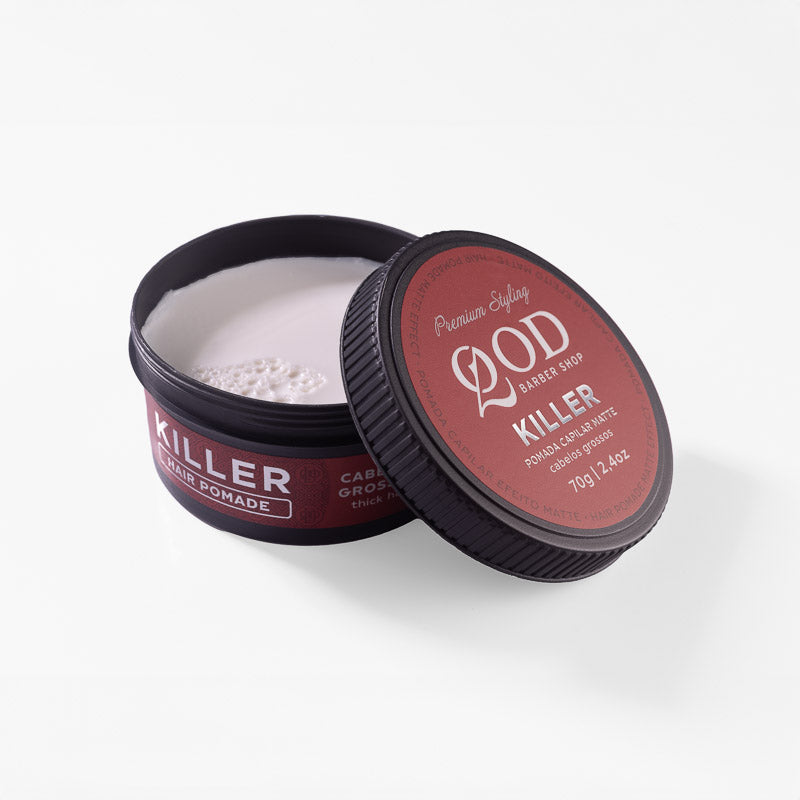 QOD Barber Shop - Killer Hair Pomade 70g - Strong Hold - Matte Effect