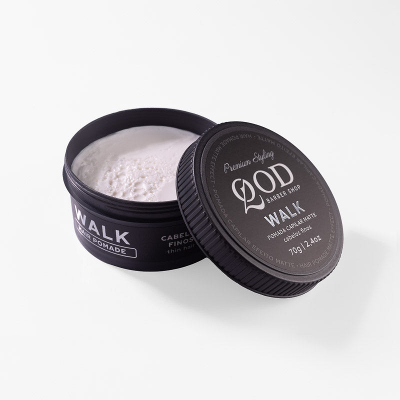 QOD Barber Shop - Walk Hair Pomade 70g - Medium Hold - Matte Effect
